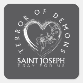 Adesivo Quadrado Rua Joseph Terror of Demons