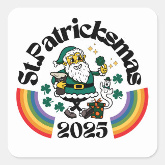 Adesivo Quadrado Rua.Patricksmas 2025 Sticker