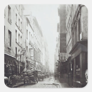 Adesivo Quadrado Rue de la Grande Truanderie