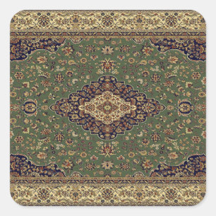 Adesivo Quadrado Rug Turco Oriental