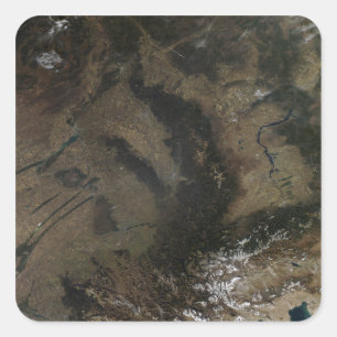 Adesivo Quadrado Rússia central sul