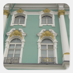 Adesivo Quadrado Rússia, Ruas. Petersburgo, O Patrimônio (também co