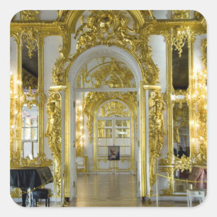 Adesivo Quadrado Rússia, São Petersburgo, Palácio de Catarina (tamb