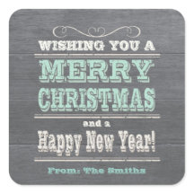 Russo Vinhetas de Natal Personalizado Verde