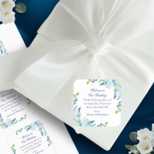 Saco de Boas-vindas de Casamento para Hóspedes do