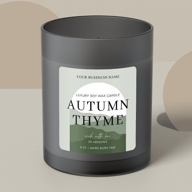 Adesivo Quadrado Sage Green Arch Bohemian Censura (Criador carregado)