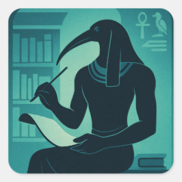 Adesivo Quadrado Sagrada Dente Divino Sabedoria Deus Sticker