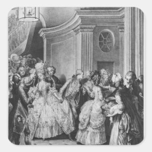 Adesivo Quadrado Saindo da Ópera