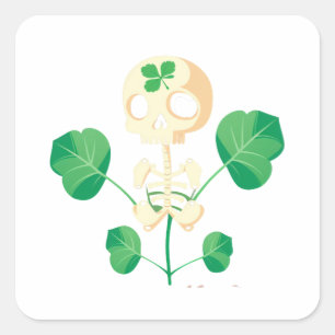 Adesivo Quadrado Saint Patricks Shenanigans