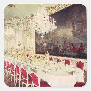 Adesivo Quadrado Sala Banqueting, design planejado por Nikolaus