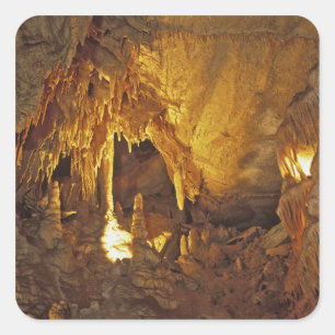 Adesivo Quadrado Sala de Cortinados, Parque Nacional da Caverna Mam