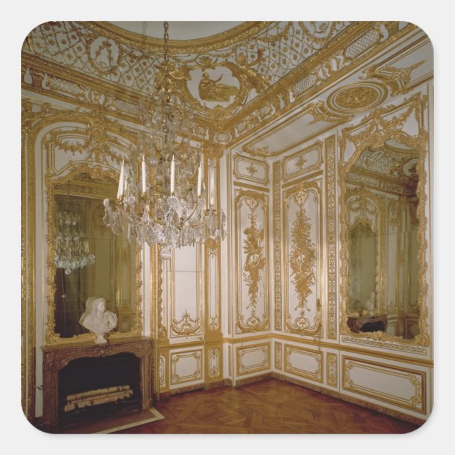 Adesivo Quadrado Salão de Musique (Sala de Música) de Adelaide, Imp (Frente)