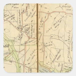 Adesivo Quadrado Salem, Nova Iorque