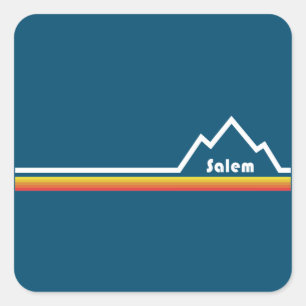 Adesivo Quadrado Salem Oregon