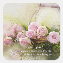 Salm 147:11 Bíblia Inspiring Verse Pink Roses