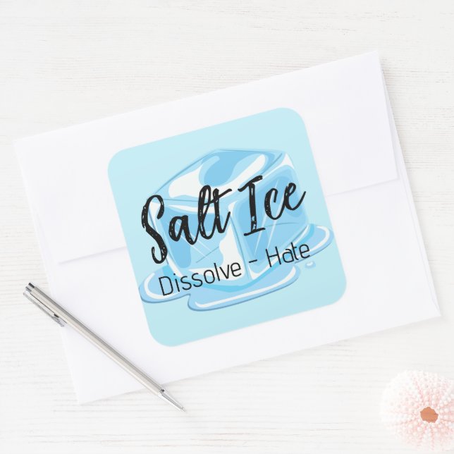 Adesivo Quadrado Salt Ice Sticker (Envelope)