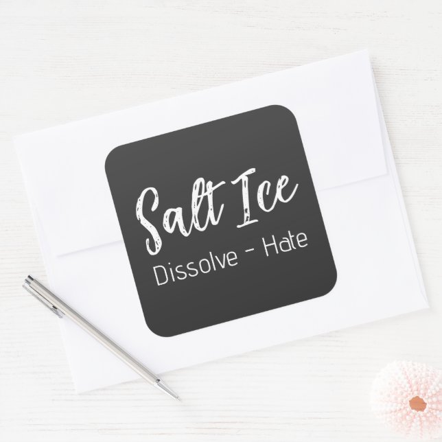 Adesivo Quadrado Salt Ice Sticker (Envelope)