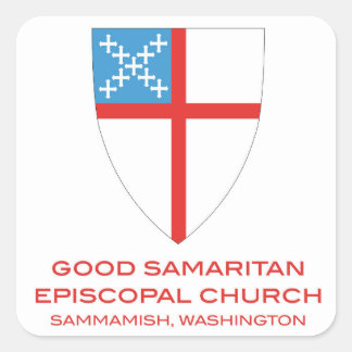 Adesivo Quadrado Sam Episcopal Church Sammamish Stickers