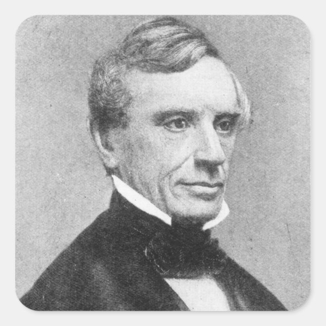 Adesivo Quadrado Samuel Morse (Frente)