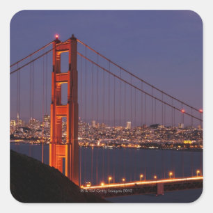 Adesivo Quadrado San Francisco, Califórnia