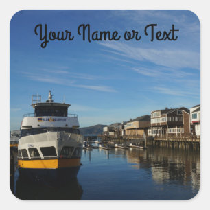 Adesivo Quadrado San Francisco Pier 39 #6