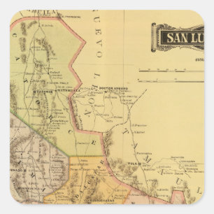 Adesivo Quadrado San Luis Potosi