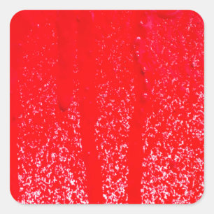 Adesivo Quadrado sangue derramado