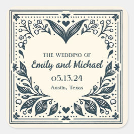 Adesivo Quadrado Sangue Eterno