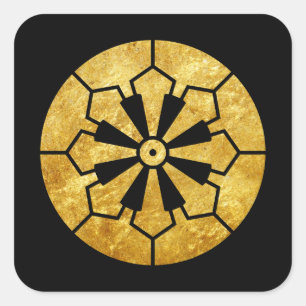 Adesivo Quadrado Sanja Matsuri Komagata segunda-feira