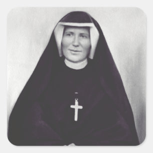 Adesivo Quadrado Santa Faustina Kowalska