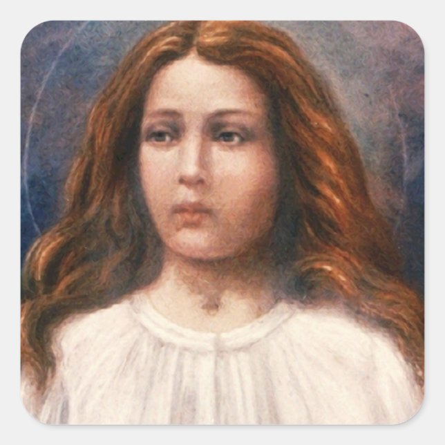 Adesivo Quadrado Santa Maria Goretti (Frente)