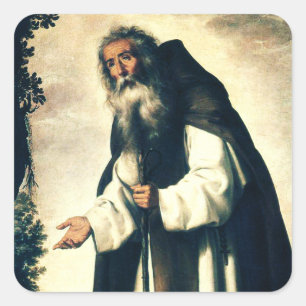 Adesivo Quadrado Santo Antônio o Anacoreta