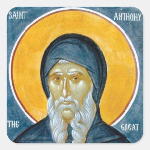 Adesivo Quadrado Santo Antônio, o Grande