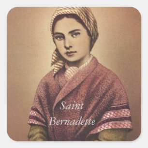 ADESIVO QUADRADO SANTO BERNADETTE
