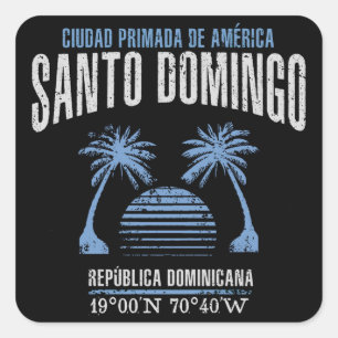 Adesivo Quadrado Santo Domingo