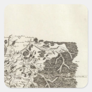 Adesivo Quadrado Santo Hubert