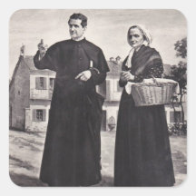 Santo João Bosco com a Mãe