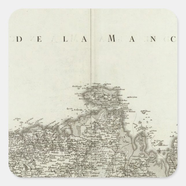 Adesivo Quadrado Santo Polde Leon (Frente)