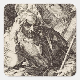 Adesivo Quadrado Santo Tiago Maior o Apóstolo