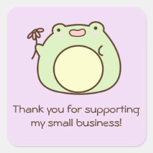 Sapo Business Support Square Sticker