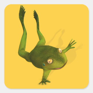 Adesivo Quadrado Sapo esportivo