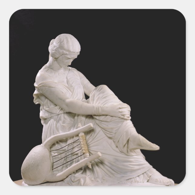 Adesivo Quadrado Sappho, 1852 (Frente)