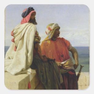 Adesivo Quadrado Saracens na frente de sua posição, 1864