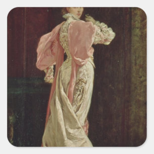 Adesivo Quadrado Sarah Bernhardt