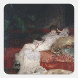 Adesivo Quadrado Sarah Bernhardt 1876