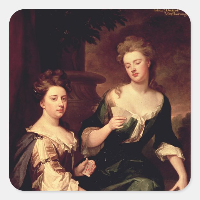 Adesivo Quadrado Sarah, Duquesa de Marlborough (Frente)
