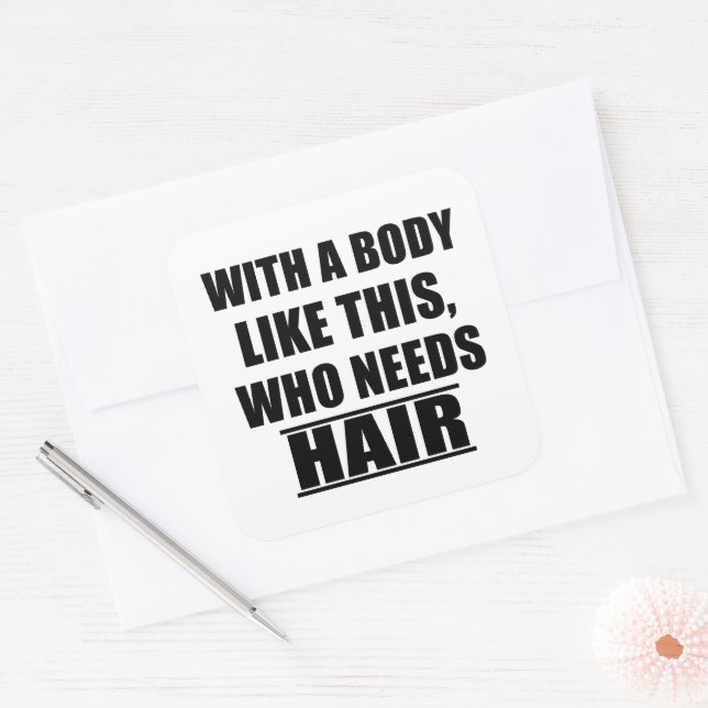 Adesivo Quadrado Sarcástico engraçado diz sarcasmo humorístico (Envelope)