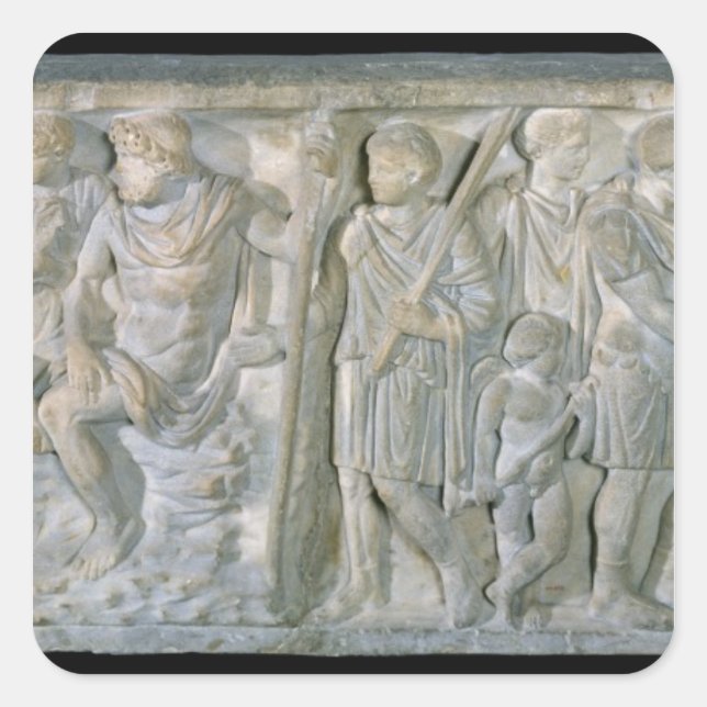 Adesivo Quadrado Sarcófago (Frente)