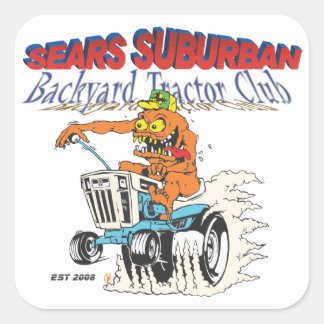 Adesivo Quadrado Sarge Stickers