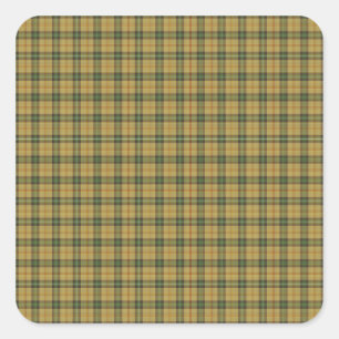 Adesivo Quadrado Saskatchewan tartan